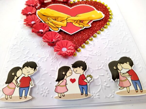 Handmade Valentine Love Card - VAL21F image Handmade Valentine Love Card - VAL21F image