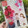 Handmade Valentine Love Card - VAL21H image Handmade Valentine Love Card - VAL21H image