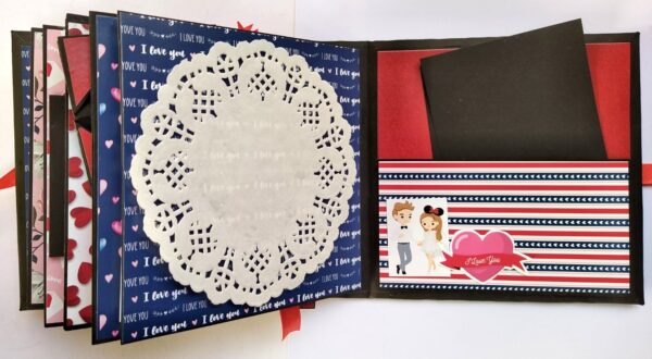 Love & Birthday Handmade Scrapbook image Love & Birthday Handmade Scrapbook image