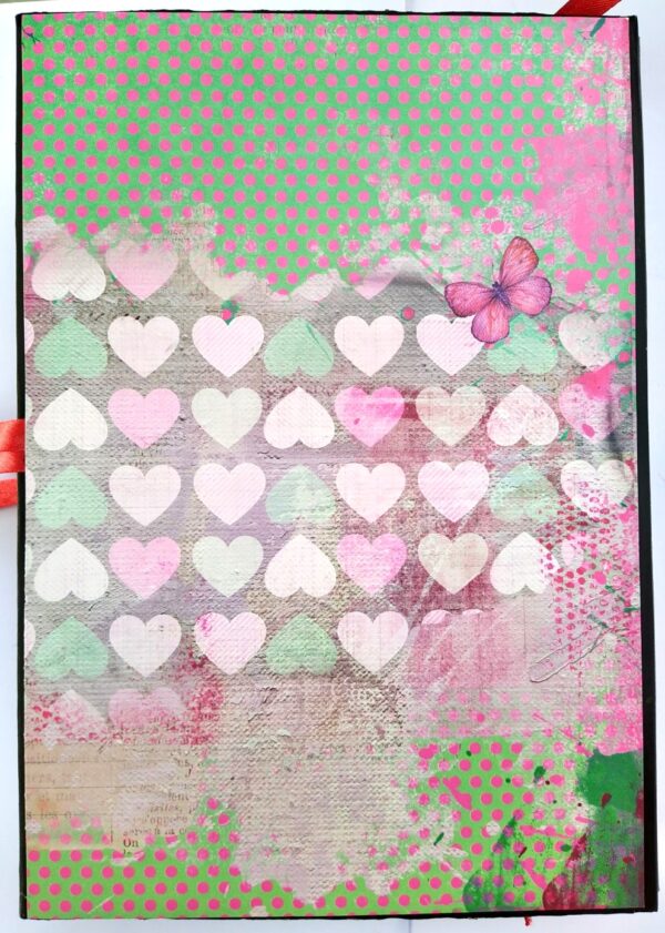 A4 size Happy Anniversary Scrapbook image A4 size Happy Anniversary Scrapbook image