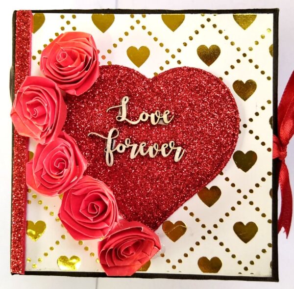 Love/Anniversary/Birthday Pocket Mini Scrapbook image Love/Anniversary/Birthday Pocket Mini Scrapbook image