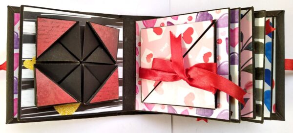 Love/Anniversary/Birthday Pocket Mini Scrapbook image Love/Anniversary/Birthday Pocket Mini Scrapbook image