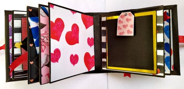 Love/Anniversary/Birthday Pocket Mini Scrapbook image Love/Anniversary/Birthday Pocket Mini Scrapbook image
