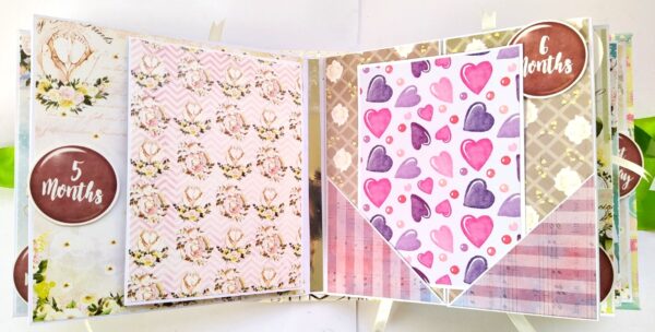 Sparkling Unisex Baby Scrapbook image Sparkling Unisex Baby Scrapbook image