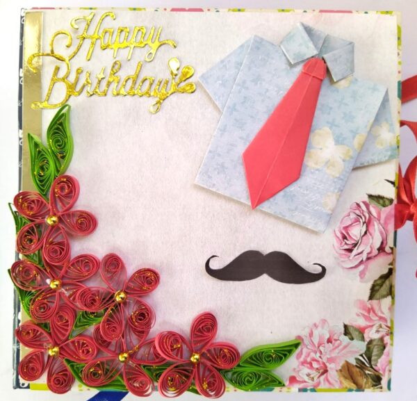 Sparkling Birthday Male Scrapbook image Sparkling Birthday Male Scrapbook image