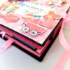 Sparkling Baby Girl Handmade Scrapbook Album image Sparkling Baby Girl Handmade Scrapbook Album image