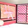 Sparkling Baby Girl Handmade Scrapbook Album image Sparkling Baby Girl Handmade Scrapbook Album image