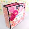 Sparkling Baby Girl Handmade Scrapbook Album image Sparkling Baby Girl Handmade Scrapbook Album image