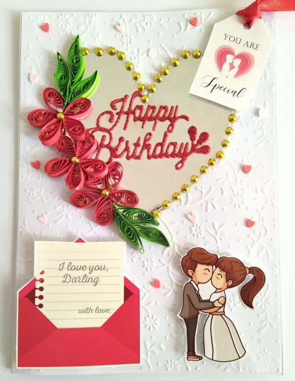Love Birthday Greeting card image Love Birthday Greeting card image