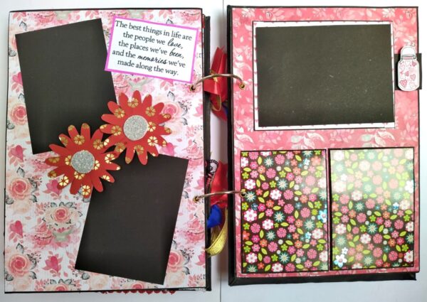 Too Much Love Handmade Quilled Scrapbook image Too Much Love Handmade Quilled Scrapbook image