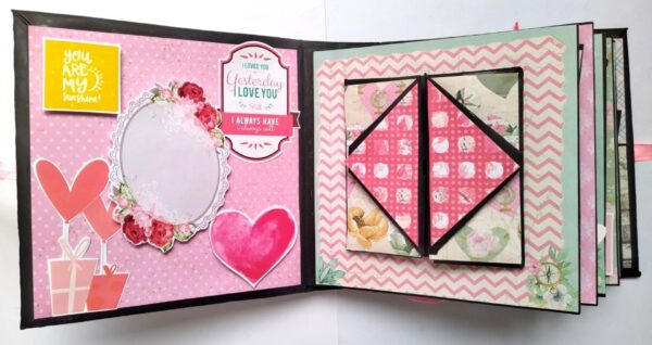 Happy Memories Handmade Quilled Scrapbook image Happy Memories Handmade Quilled Scrapbook image