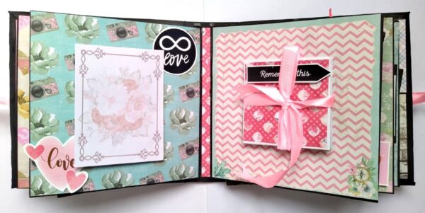 Happy Memories Handmade Quilled Scrapbook image Happy Memories Handmade Quilled Scrapbook image