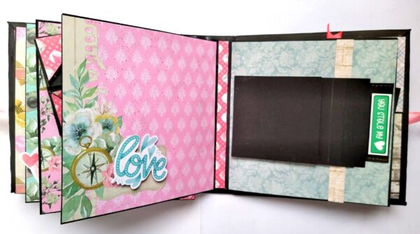 Happy Memories Handmade Quilled Scrapbook image Happy Memories Handmade Quilled Scrapbook image