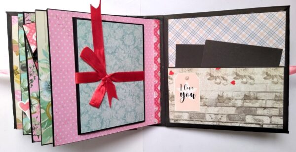 Happy Memories Handmade Quilled Scrapbook image Happy Memories Handmade Quilled Scrapbook image