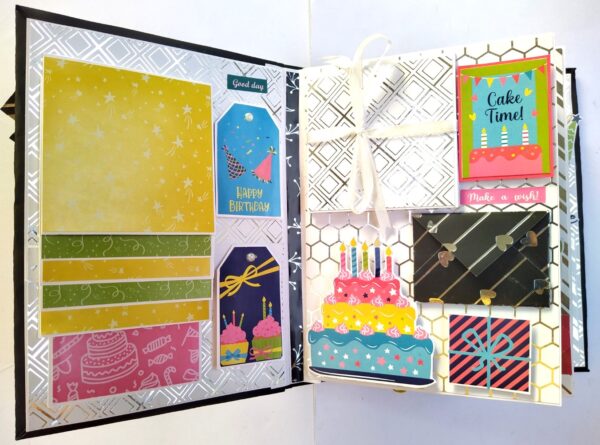 Happy Birthday Man Handmade Scrapbook image Happy Birthday Man Handmade Scrapbook image