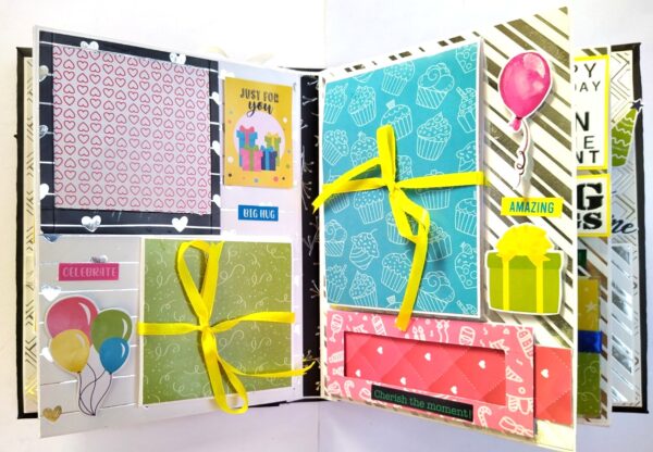 Happy Birthday Man Handmade Scrapbook image Happy Birthday Man Handmade Scrapbook image