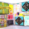 Sparkling Birthday Quilled Scrapbook image Sparkling Birthday Quilled Scrapbook image