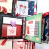 IMG_20210607_183510 Mini Scrapbook In Explosion Box - Love Theme