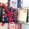 IMG_20210607_183514 Mini Scrapbook In Explosion Box - Love Theme