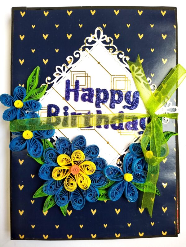 IMG_20210711_181923 Love and Birthday Male themed 3 fold Mini Scrapbook