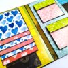 IMG_20210711_182004 Love and Birthday Male themed 3 fold Mini Scrapbook