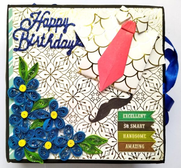 IMG_20210711_182042_1 Quilled Male Theme Handmade Scrapbook
