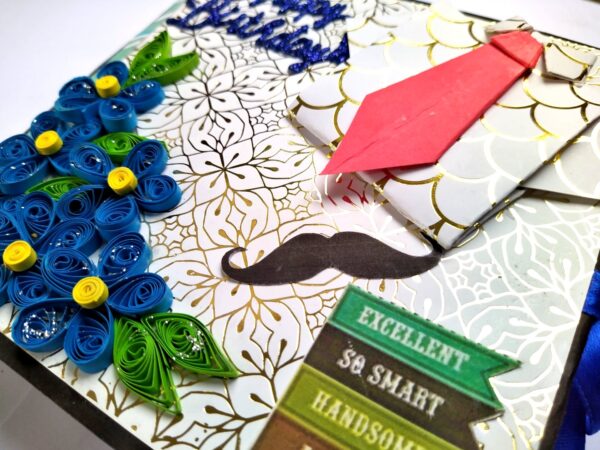 IMG_20210711_182048 Quilled Male Theme Handmade Scrapbook