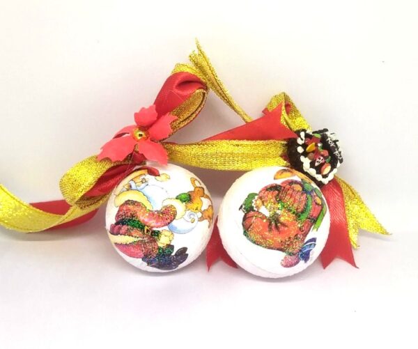 IMG_20211204_211034_1 Christmas Ornaments - Pack Of 5 Balls