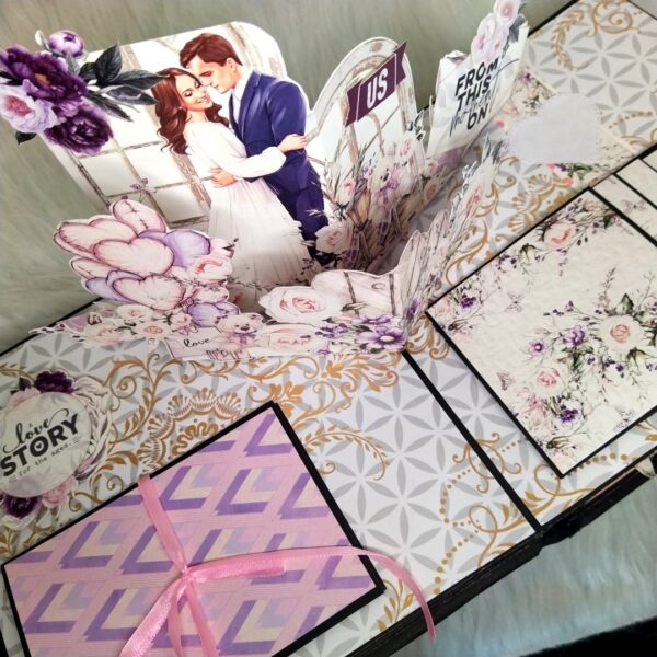 IMG_20230218_151357 3D Love Pop up scrapbook album
