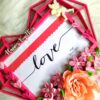 IMG_20230318_151400 Quilled Heart Shaped Photo frame - Pink