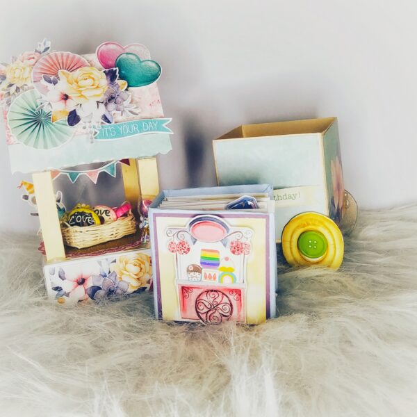 IMG_20230319_155232-01 Handmade Birthday ice cream truck mini scrapbook