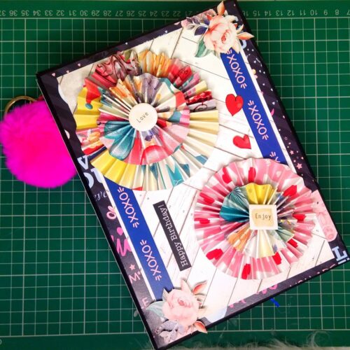 Sparkling Love & Birthday scrapbook