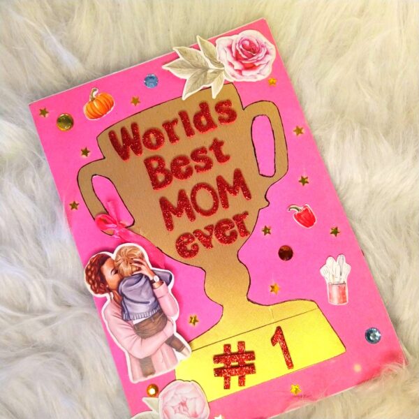 Best Mom Award Pop up Greeting Card image Best Mom Award Pop up Greeting Card image