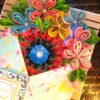 IMG_20230531_211255 Quilled Flowers In Envelope Greeting Card