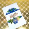 IMG_20230813_124349 Blue Flowers Happy Birthday Quilled Card