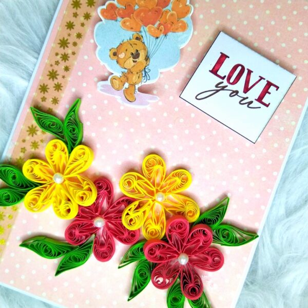 IMG_20230813_124623 Teddy with Balloon Greeting card - C2