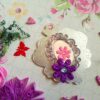 Purple Themed Variety Quilled Flowers Greeting Card image Purple Themed Variety Quilled Flowers Greeting Card image