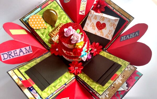 Love and Birthday Explosion Box image Love and Birthday Explosion Box image