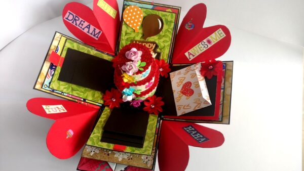 Love and Birthday Explosion Box image Love and Birthday Explosion Box image