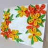 Beautiful Yellow And Orange Flowers Greeting Card image Beautiful Yellow And Orange Flowers Greeting Card image