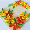 Beautiful Yellow And Orange Flowers Greeting Card image Beautiful Yellow And Orange Flowers Greeting Card image