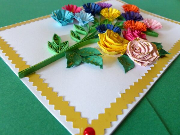 Lovely Bouquet Of Flowers Greeting Card image Lovely Bouquet Of Flowers Greeting Card image