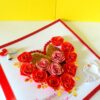 Red Roses And Pink Roses Greeting Card image Red Roses And Pink Roses Greeting Card image