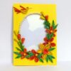 Yellow Themed Photo Frame Greeting Card image Yellow Themed Photo Frame Greeting Card image