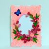 Awesome Pink Shaded Variety Flowers Greeting Card image Awesome Pink Shaded Variety Flowers Greeting Card image