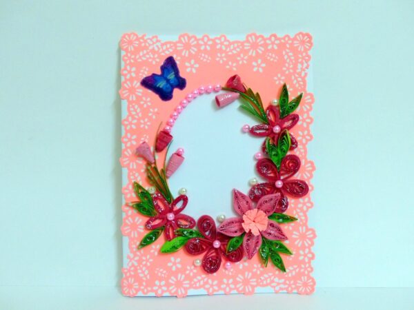 Awesome Pink Shaded Variety Flowers Greeting Card image Awesome Pink Shaded Variety Flowers Greeting Card image