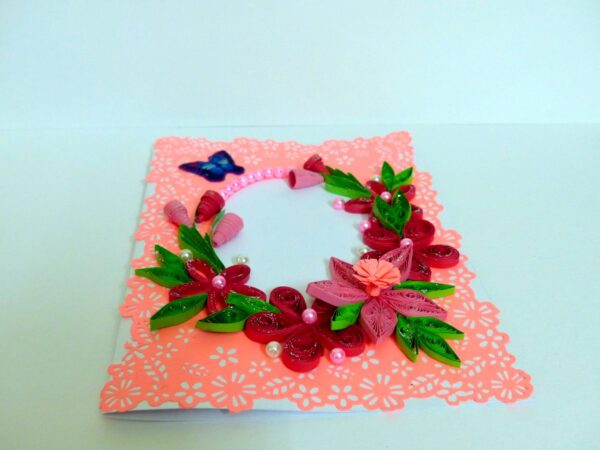 Awesome Pink Shaded Variety Flowers Greeting Card image Awesome Pink Shaded Variety Flowers Greeting Card image