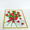 Glittering Love Hearts Bouquet Greeting card image Glittering Love Hearts Bouquet Greeting card image