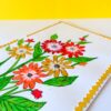 Flower Painting Handmade Greeting Card image Flower Painting Handmade Greeting Card image