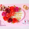 Sparkling Quilled Wedding Greeting Card image Sparkling Quilled Wedding Greeting Card image